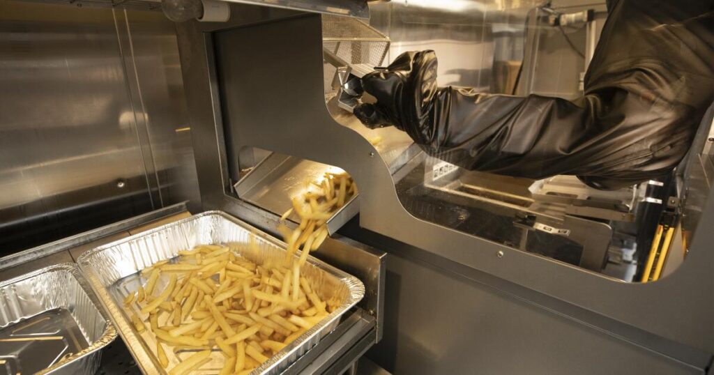 Robots can make your French fries. Is this the future of fast food?