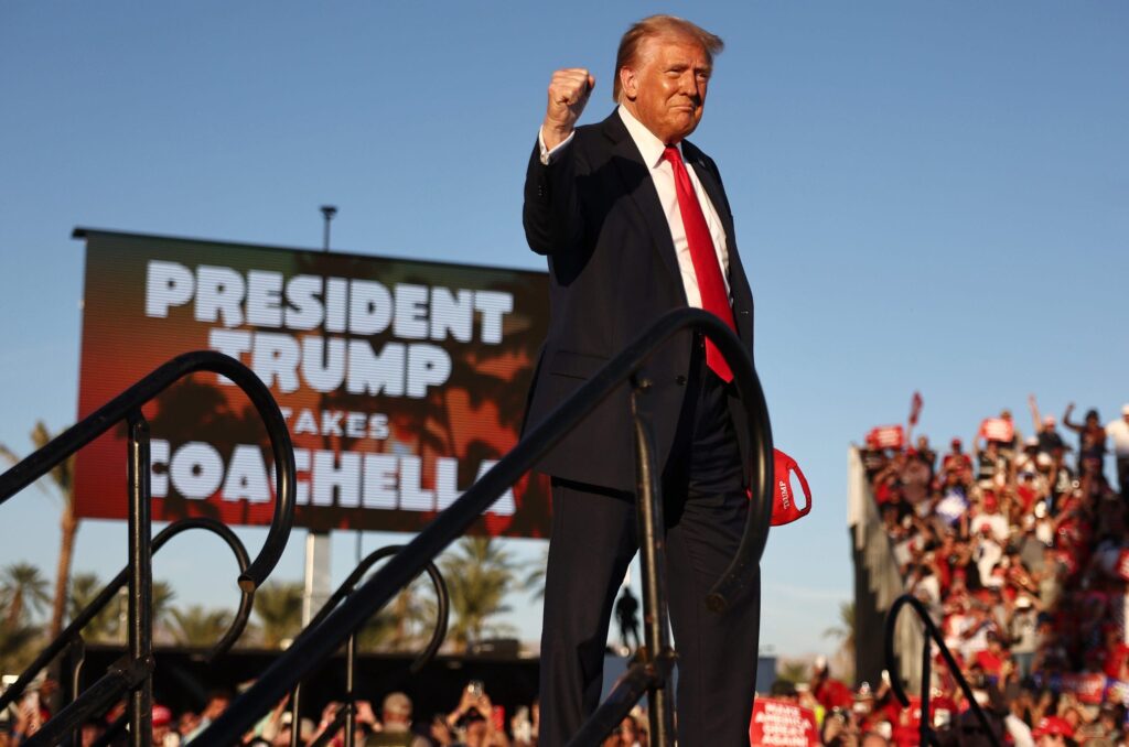 Trump opens up largest betting lead since days after Biden dropped out