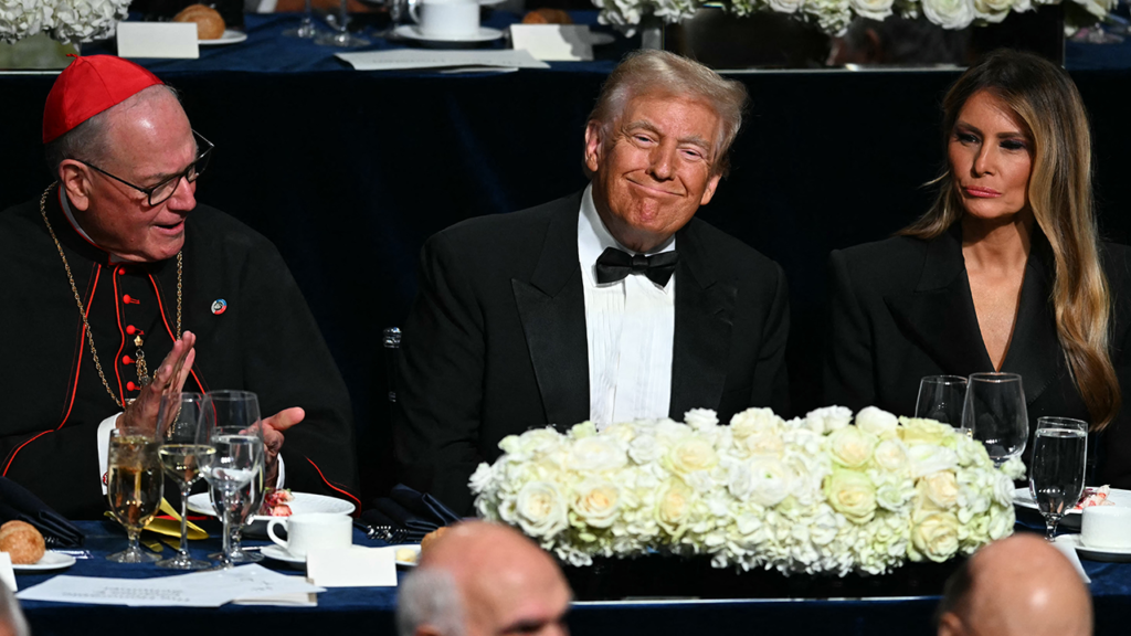 Trump to headline Al Smith charity dinner as Harris sends pre-recorded video message