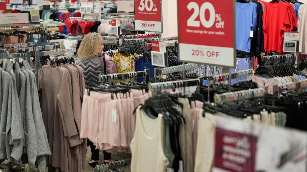 US shoppers spent more at retailers last month despite higher prices