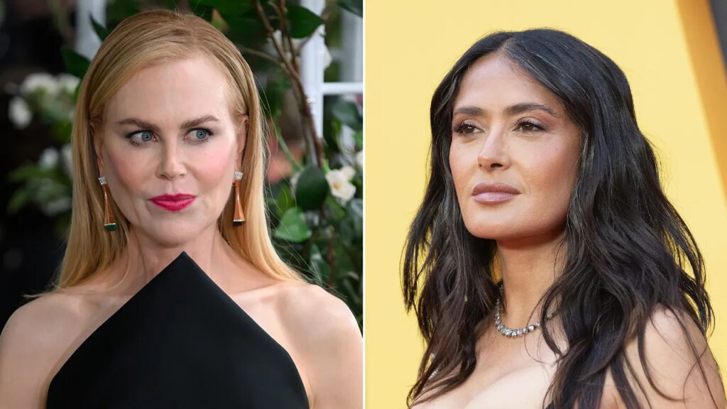 Viral video shows uncomfortable exchange between Nicole Kidman and Salma Hayek