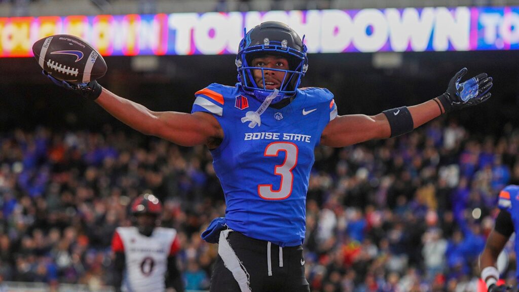 Boise State's Latrell Caples suggests opponents focus on ruining teammate Ashton Jeanty's Heisman hopes