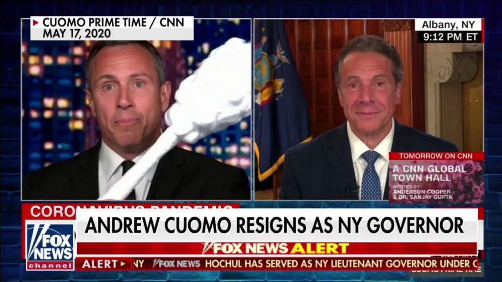 Chris Cuomo reveals he voted for brother for president