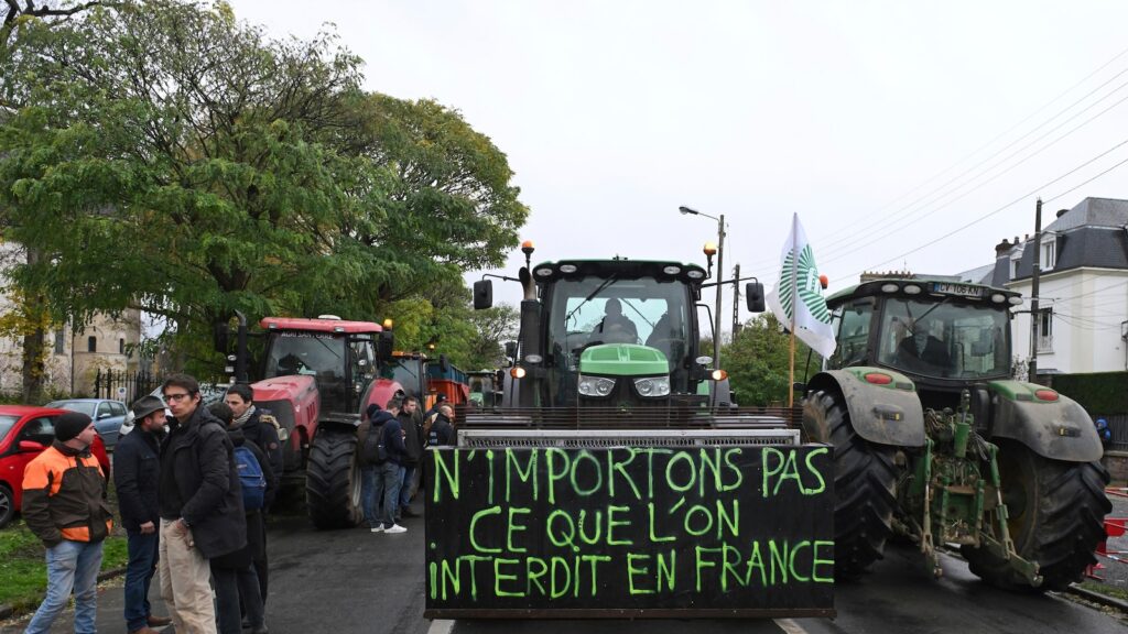 French farmers escalate protests against an EU-Mercosur trade deal and fear unfair competition