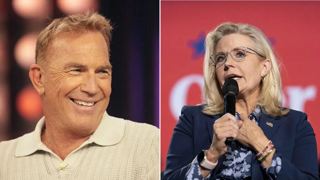 Kevin Costner defends Liz Cheney