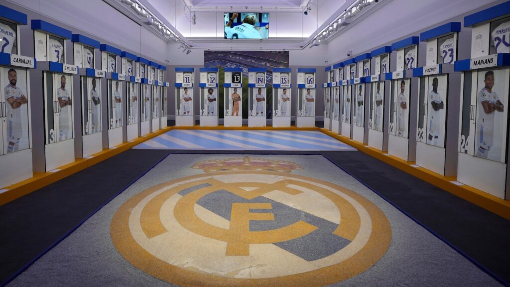 Lockers used by Ronaldo, Beckham and other Real Madrid stars are up for auction