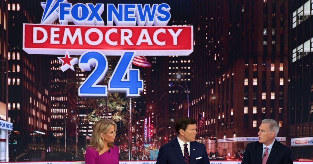 Mic Catches Fitting Remark During Fox News Election Coverage