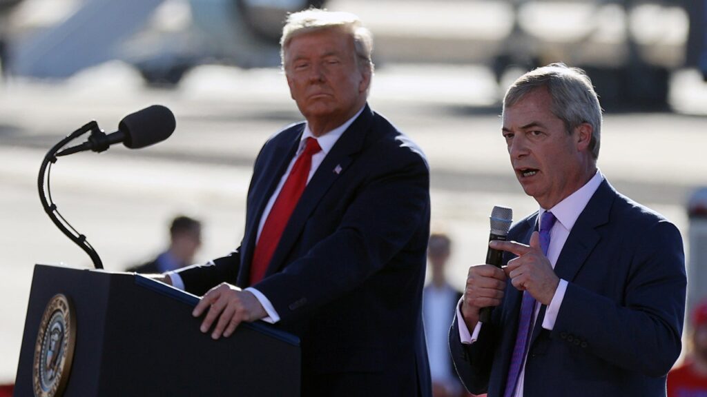 Nigel Farage says Harris should pardon Trump if he loses