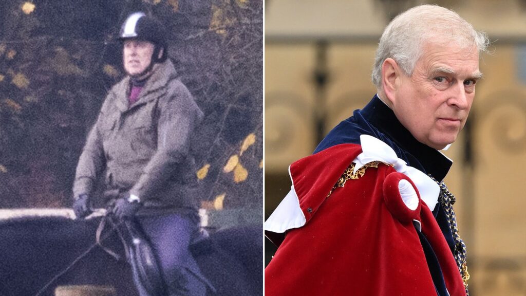 Prince Andrew unfazed in Windsor as King Charles refuses to speak to him: report