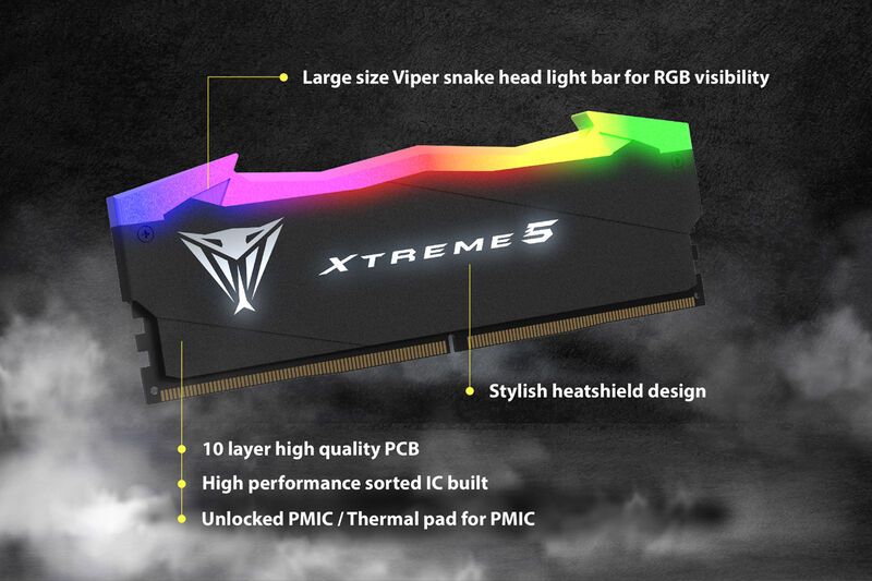 Record-Breaking RGB Memory : viper xtreme 5