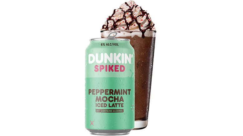 Dunkin’ Spiked Peppermint Mocha Iced Latte