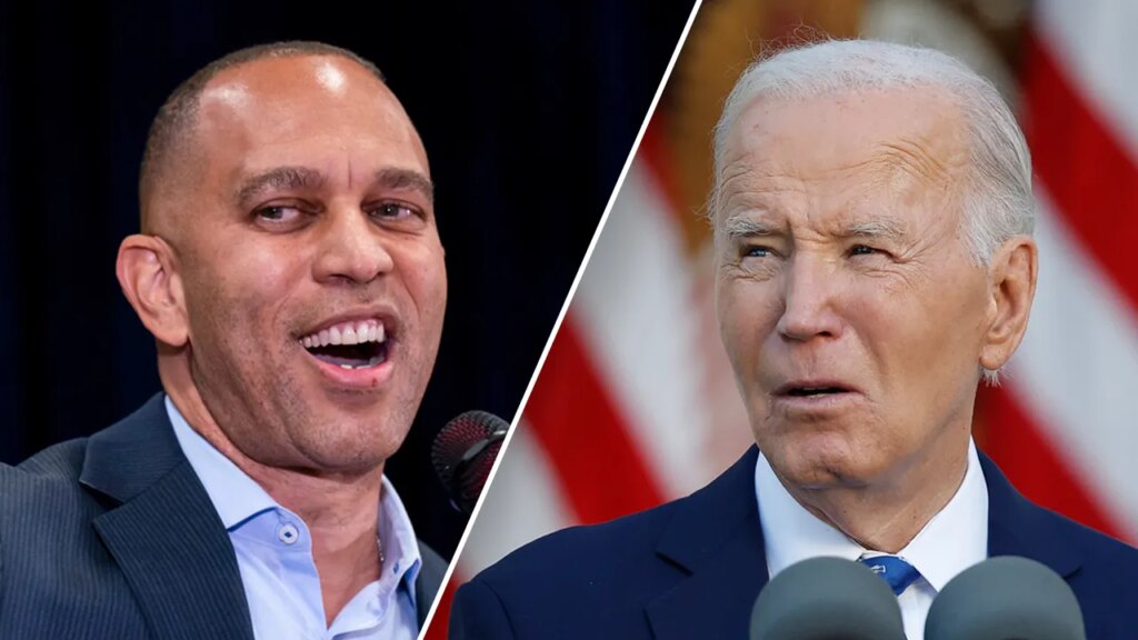 Jeffries wants Biden to dole out pardons for people aggressively prosecuted 'for nonviolent offenses'