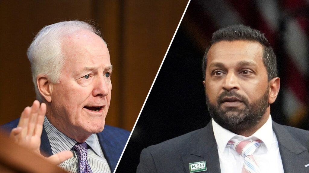 John Cornyn 'inclined' to back Trump FBI pick Kash Patel after Senate meeting