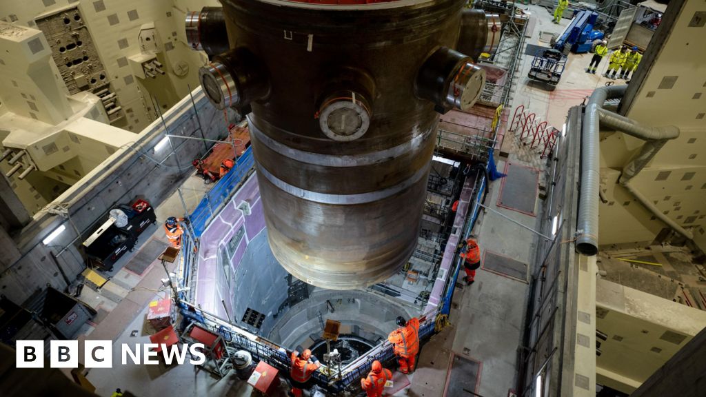 Major milestone hit in building UK's newest nuclear power station