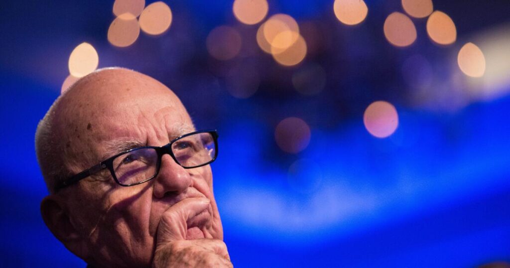 Rupert Murdoch cannot hand control of his media empire to one son