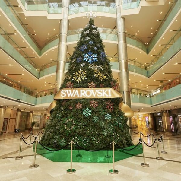 Swarovski lights up Gurgaon's Ambience Mall for the festive season