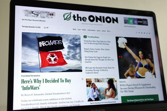 The Onion's Bid for Infowars Rejected in Bankruptcy Court