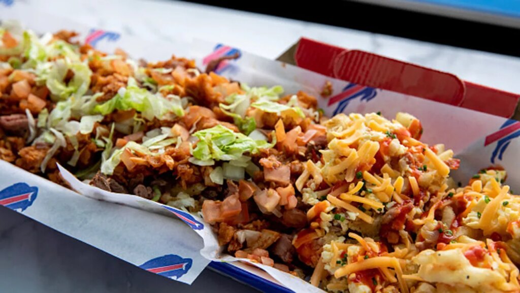 2-foot-long dish at Bills stadium provides taste of Buffalo and other NFL cities