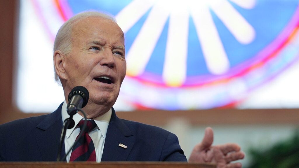 Biden tells Charleston, SC church 'I'm not going anywhere' on last day in office