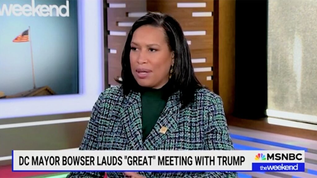 DC mayor describes 'forward-looking' meeting with Trump ahead of inauguration