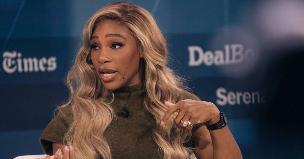 DealBook Summit: Serena Williams Now Competes in the Business World