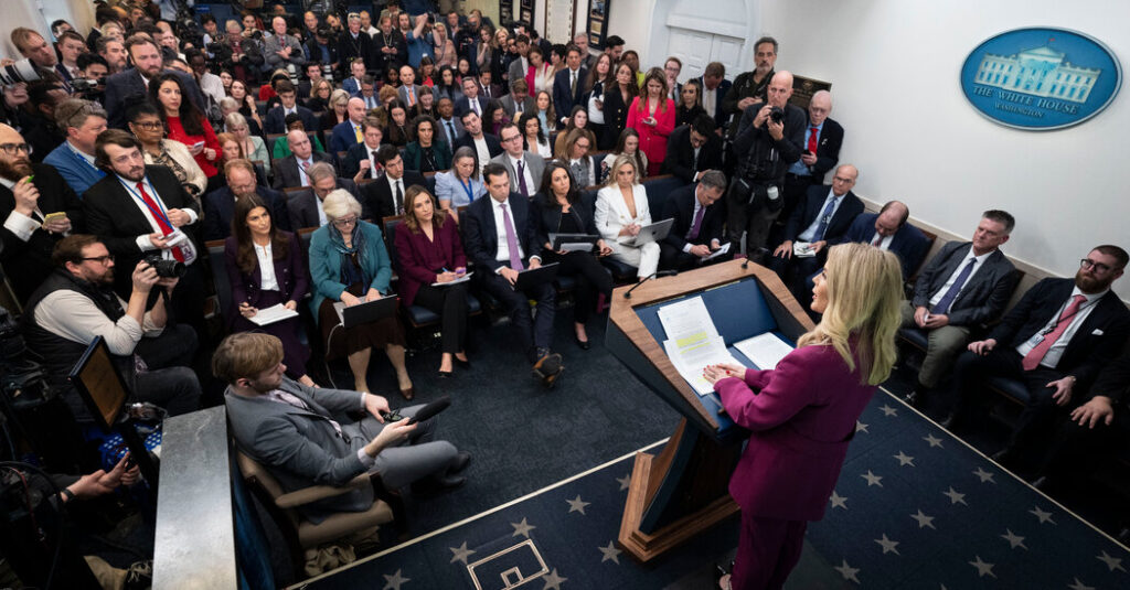 Karoline Leavitt Invites Content Creators to the White House Press Briefing