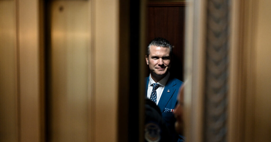 Republicans Embrace Hegseth as Democrats Question His Fitness to Lead Pentagon