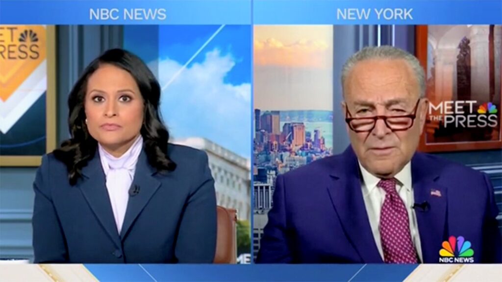 Sen. Schumer confronted with old clip declaring Biden's decline 'right-wing propaganda'