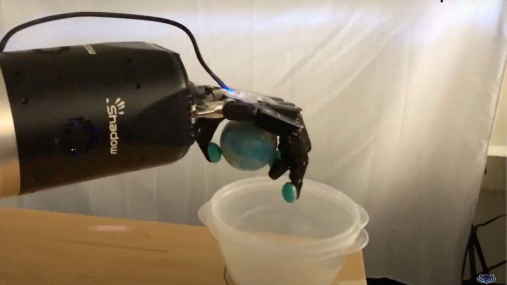 Soft robotic armband gives prosthetic hand users natural control