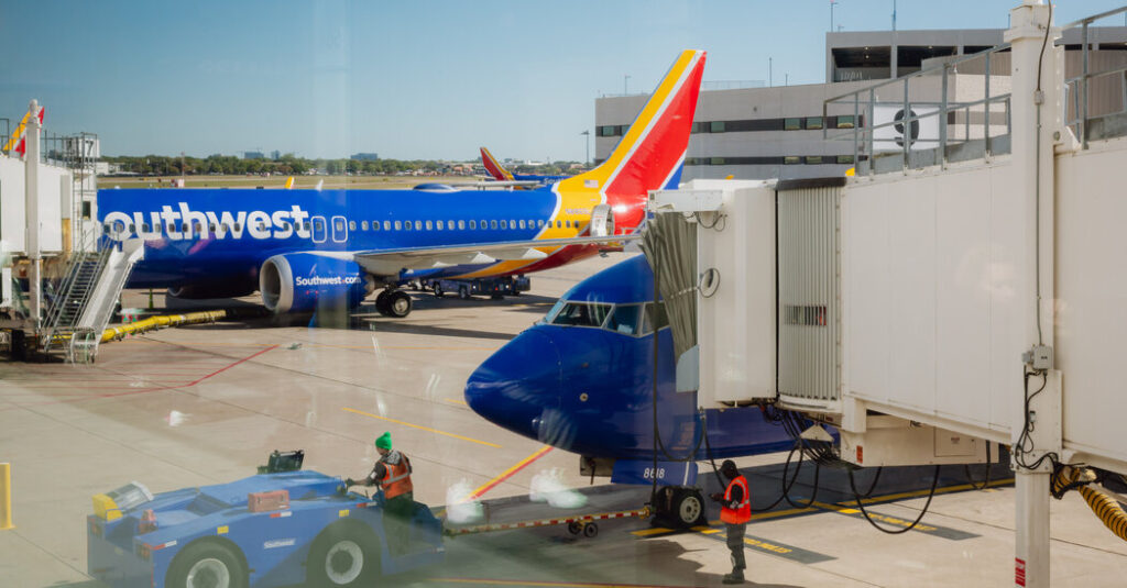 Southwest Pilot Is Removed From Flight and Charged With D.U.I.