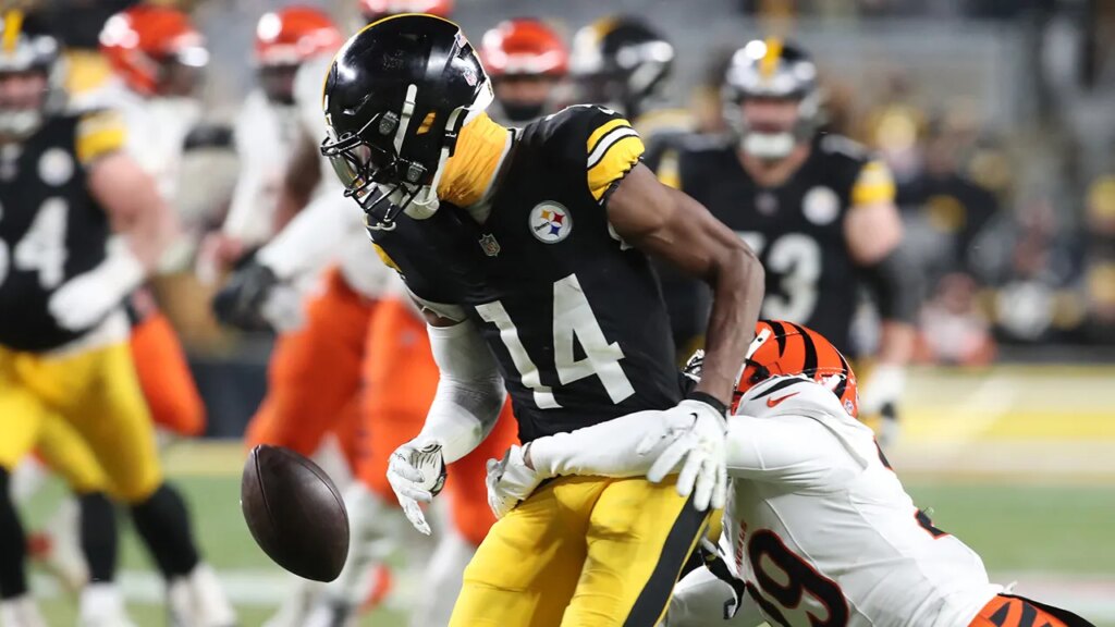 Steelers' George Pickens argues with fans during loss to Bengals