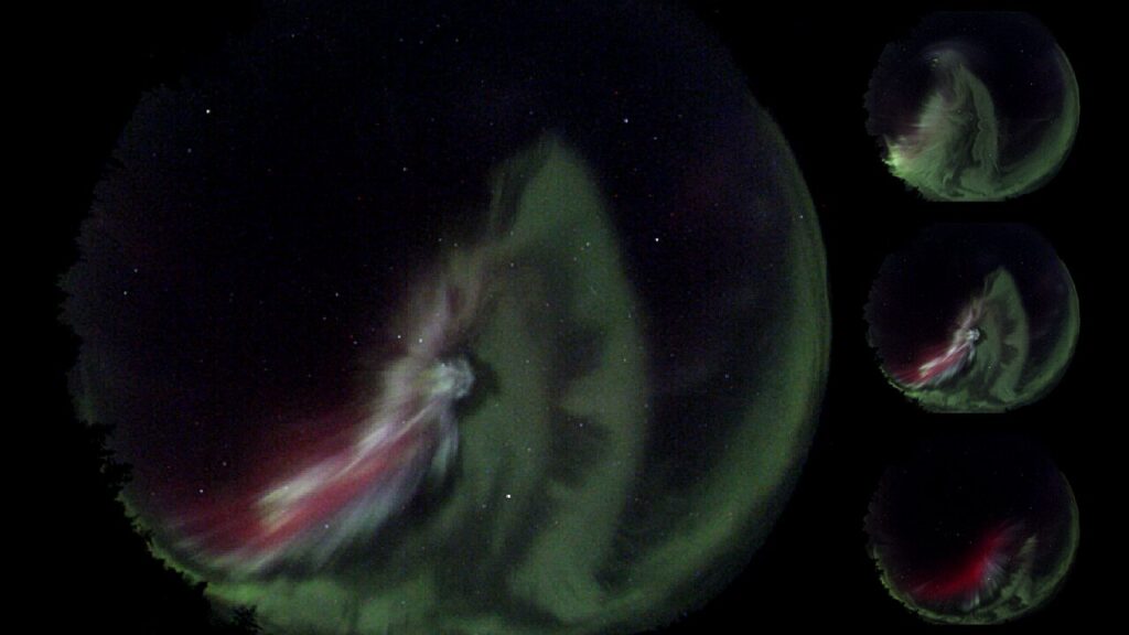 'What is that?' Scientists explain white patch that appears near northern lights