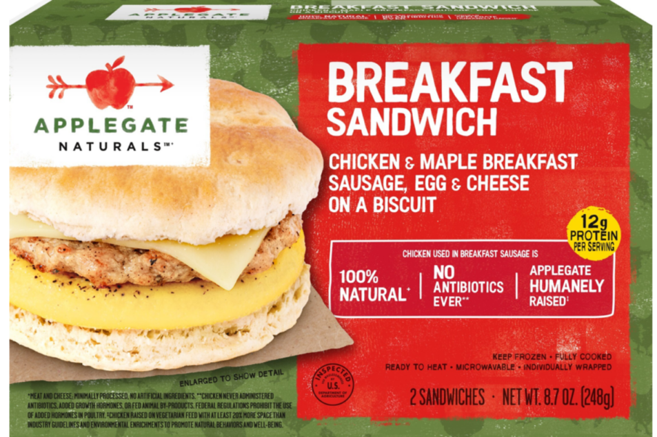 Applegate adds breakfast sandwiches | Food Business News