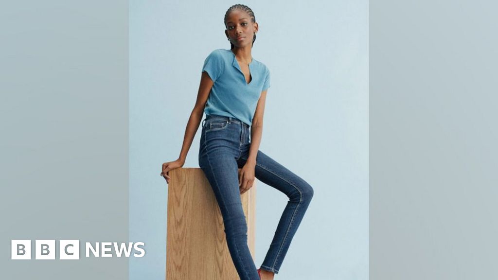 Next ad banned as pose made model look too thin